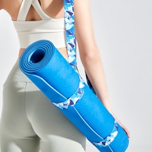 Sharksline - Tpe Premium Yoga Matı Pilates Minderi ve Yoga Kemeri 5 mm