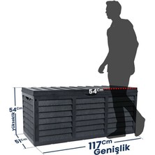 Serınova Bahçe Sandığı 320 Lt 117 x 51 x 54 cm