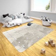 Setay Eymen Çocuk Odası Takımı Uyumlu Kaydırmaz Halı 80x160 cm