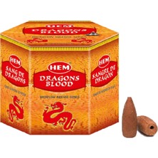 My Home Hediyelik Dragon Blood Back Flow (Geri Akışlı) Cones