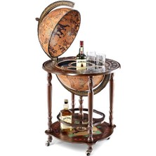 Zoffoli Minosse Classic Haritalı Dünya Bar 40CM Çap