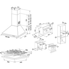 Franke Inox Ankastre Set (Fdl 6165 xs - Fhnl 705 xs - Fsl 86 H xs)