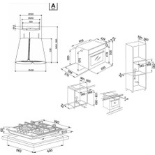 Franke Siyah-Inox Ankastre Set (Faber Beat Bk - Fhnl 604 xs - Fsl 86 H xs)