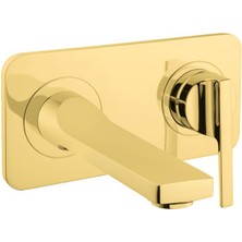 Artema Vitra Suit L A4248623 Ankastre Lavabo Bataryası Seti, Altın