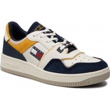 Erkek Tommy Hilfiger Erkek Jeans Deconstructed Basket Vulcanized Sneaker EM0EM00951