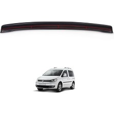 Solarex Vw Caddy 2010-2015 Arka Tampon Koruma Eşiği Mat Plastik