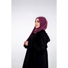 Koza Scarf Tiriko Çizgi Desen Şal