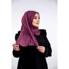 Koza Scarf Tiriko Çizgi Desen Şal