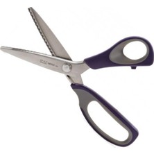 Ofis Turka N5350 Plastik Saplı Terzi Sürfile Zigzag Kesim Makası 230MM