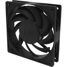 Somodz Sessiz Soğutma Kılıf Fan 12 cm / 120mm Uzun Ömürlü Rulman Adaptörü Pc Bilgisayar Siyah İçin (Yurt Dışından)