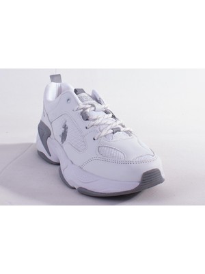 U.S. Polo Assn. Maybe Beyaz Günlük Kadın Spor Ayakkabı