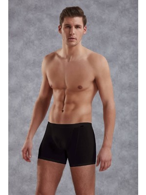 Doreanse Erkek Siyah Micro Modal Torbalı Normal Paça Boxer 1510