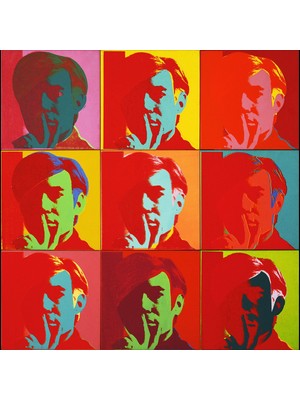 Kanvas Deposu Andy Warhol Self Portrait