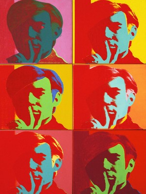 Kanvas Deposu Andy Warhol Self Portrait