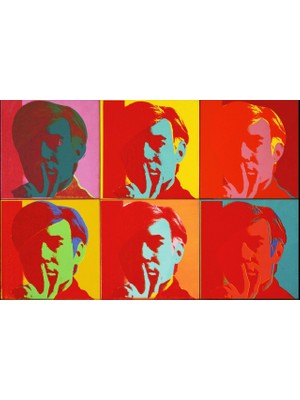 Kanvas Deposu Andy Warhol Self Portrait