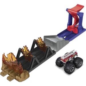 Hot Wheels Oyuncak Monster Trucks Aksiyona Başlangıç Eğitici Oyun Seti Fire Through Hero GYL09-GYL12