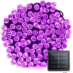 Solar String Peri Işıkları 100 LED Suya Dayanıklı Dış Mekan Garland (Yurt Dışından)