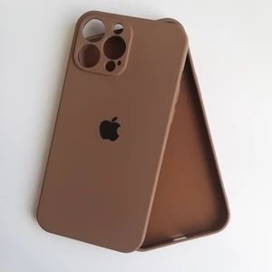 More Gsm iPhone 13 Promax (6.7) Kamera Korumalı Lansman Içi Kadife Silikon Kılıf