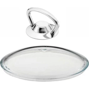 Casa Milano 28 cm Pyrex Cam Kapak & Metal Tepe