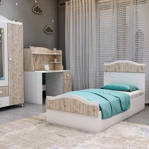 Garaj Home Nefes Genç Odası Takımı - Çalışma Masası, Dolap ,karyola-