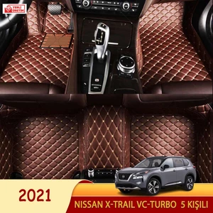 Nissan X-Trail VC-Turbo 2021 5 kişili Uyumlu 5d Havuzlu Suni Deri OTO PASPAS