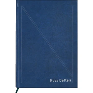 Kasa Defteri 368 Yaprak 17 x 24 cm Lacivert