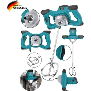 Germany Robustness Series 22000WFATT 6 Kademe Devir Ayarlı Elektirikli Alçı Boya ve Harç Karıştırıcı Mikser