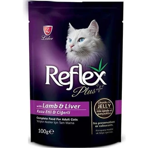Plus Kuzu Eti ve Ciğerli Kedi Konservesi 20x100gr (20li)