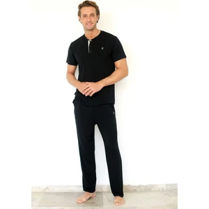 Erkek Bambu 2li Pijama Takımı