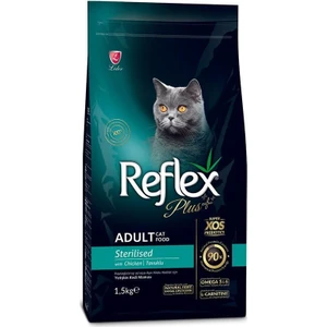Plus  1,5 kg Tavuklu Kısırlaştırılmış Yetişkin Kedi Maması 1,5kg