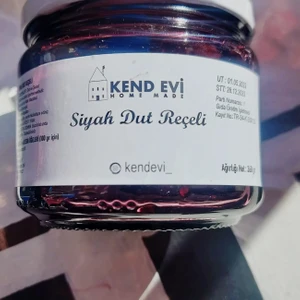 Kend Evi Siyah Dut Reçeli