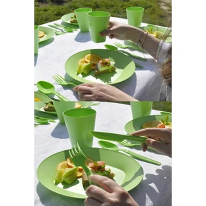 Katlı Piknik Seti Yeşil