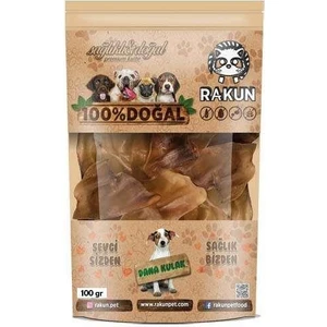 Kurutulmuş Dana Kulak Köpek Ödülü 100 gr