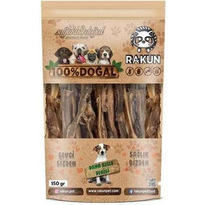 Kurutulmuş Dana Kelle Derisi Köpek Ödülü 150 gr