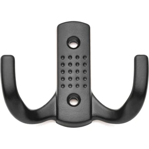 Asil Metal Lüks Modern Dolap Askıları Noktalı Askı Siyah (5 Adet)