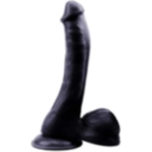 Lilitu Shop 24 cm Realistik Vantuzlu Zenci Dildo Penis