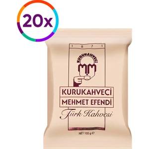 Mehmet Efendi Türk Kahvesi 20 x 100 gr