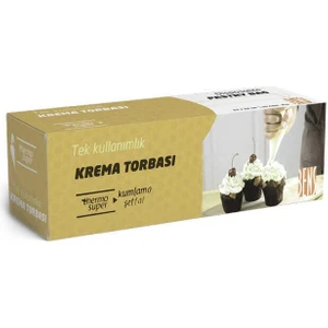Kaymaz Tek Kullanımlık Krema Torbası 51X24 cm - 72 Adet