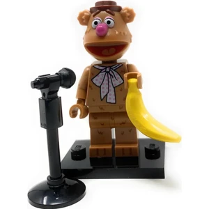 71033 The Muppet Show- 07 Fozzie Bear Mini Figür (Kapalı Paket 1 Adet Minifigür)