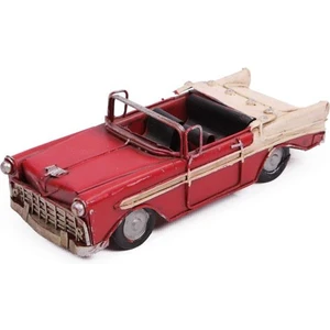 Dekoratif Metal Araba Üstü Açık Biblo Hediyelik