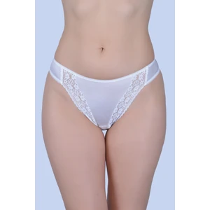 Ayl Dantelli String Beyaz Külot 407