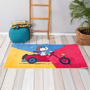 By Karaca Home Snoopy Cycle Ekstra Yumuşak Çocuk Halısı 80X150 cm