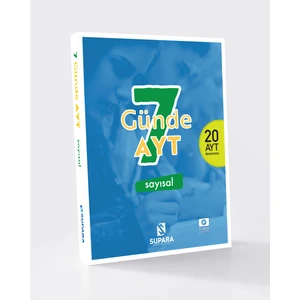 Supara Yayınları Supara 7 Gün Ayt 20 Deneme