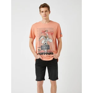 Wile Coyote Tişört Lisanslı Baskılı