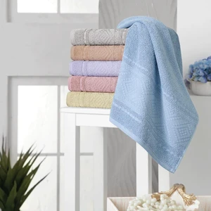 Minihome Kilim Desenli Jakarlı El Havlusu 6'lı 50X90