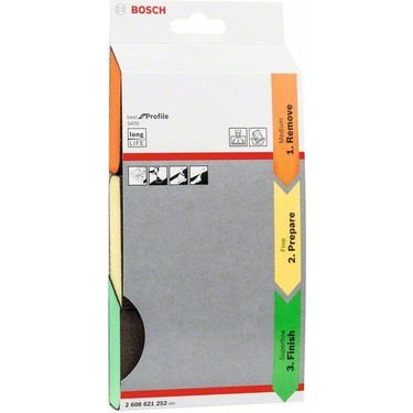 Bosch S470 Sünger Zımpara Seti 3'lü 2608621252 Fiyatı