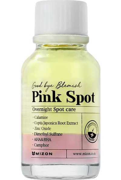 Mizon Good Bye Blemish Pink Spot 19ML – Sivilce Karşıtı 2 Basamaklı Bakım