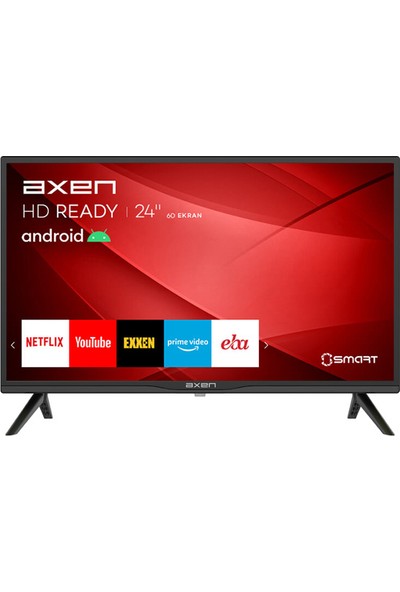 Axen AX24LEDE6681 24" 60 Ekran Uydu Alıcılı HD Android Smart LED TV