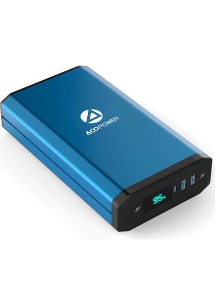 Acopoer X230 14.8VOLT 13AMPER Yedek Buzdolabı Aküsü Powerbank LED Lamba