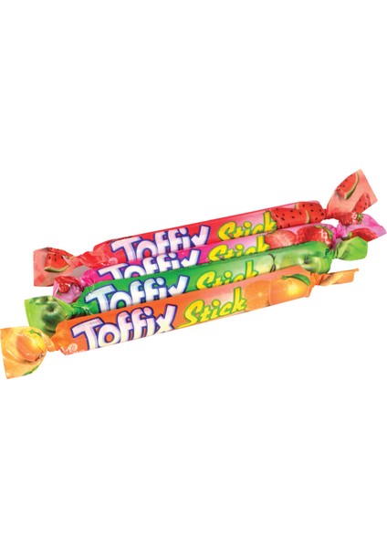 Toffix Stick Meyveli Mix Şeker 800 Gr. (1 Poşet)